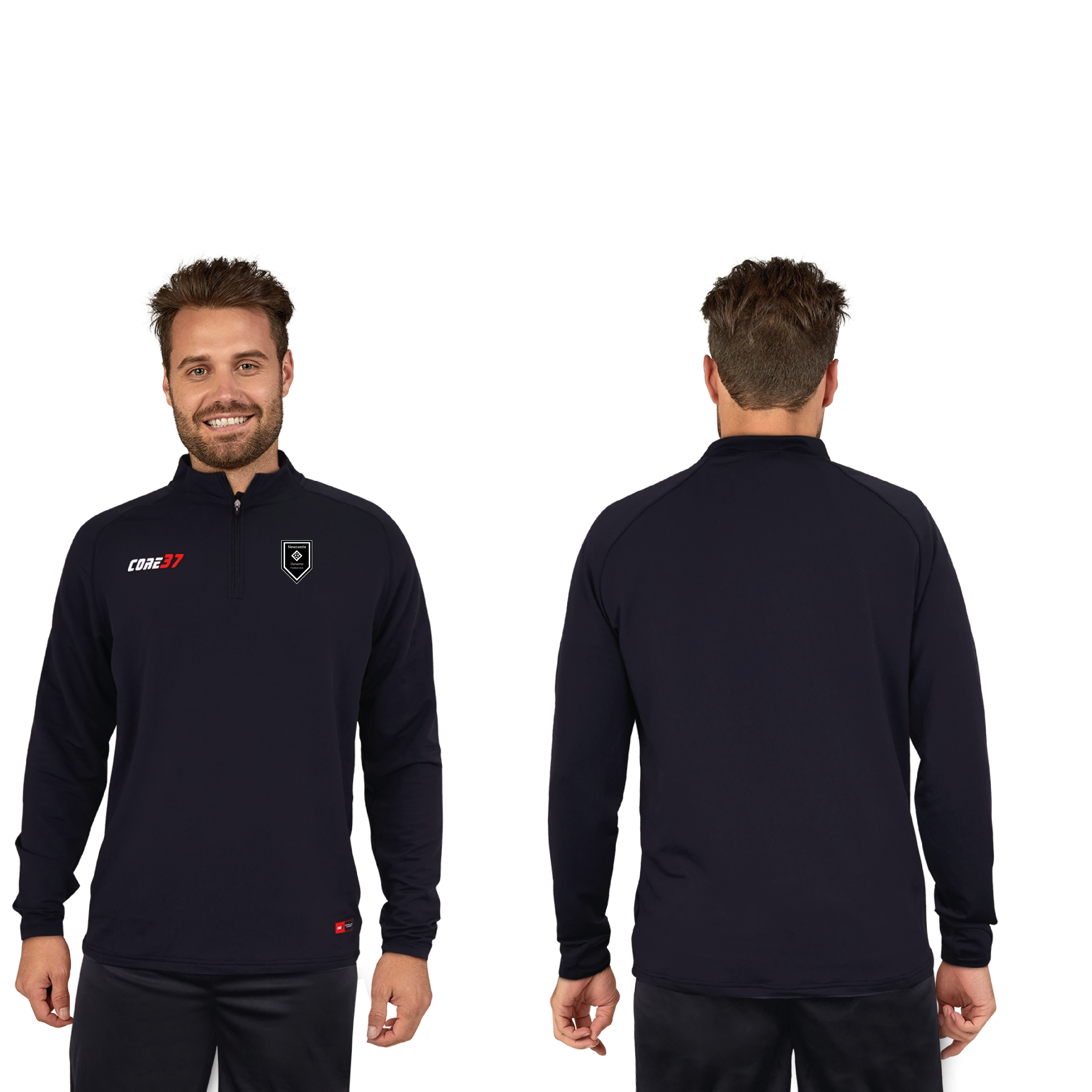 Club Shop - Newcastle Dyanmo FC - Essential 1/4 Zip