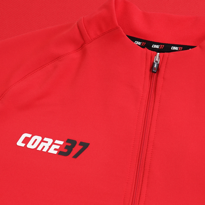 Essential 1/4 Zip - Red