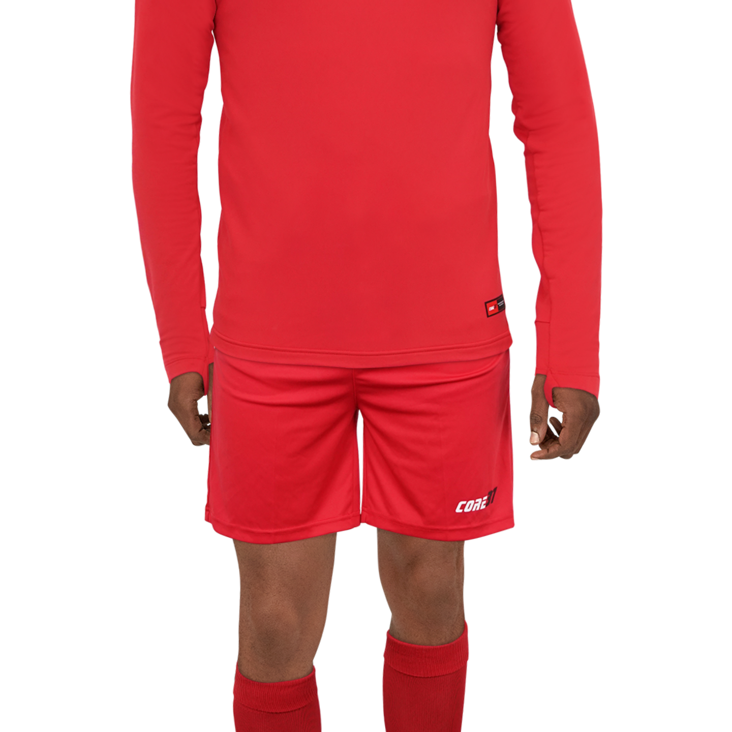 Essential Football Shorts - Red